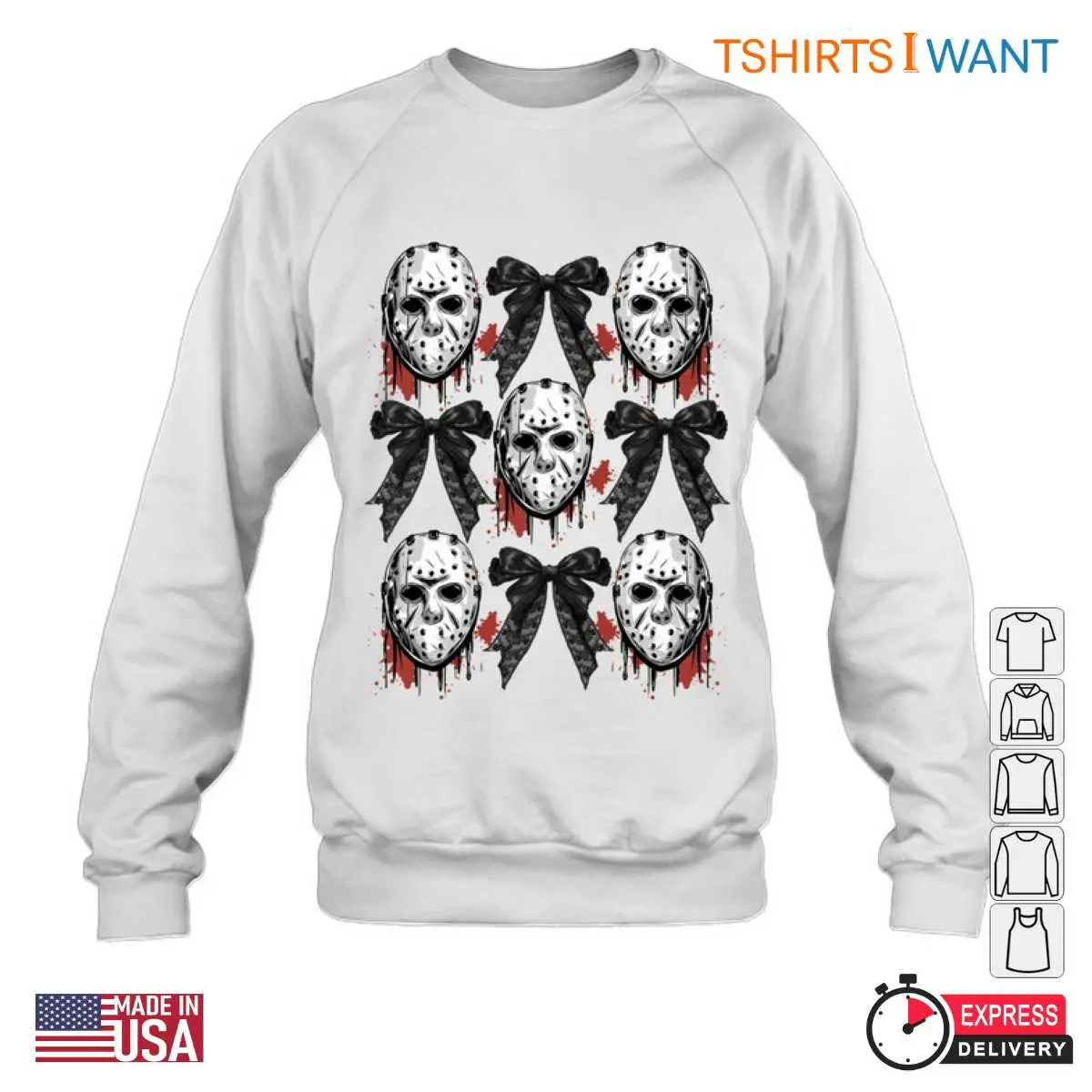 Spirit Halloween Jason Mask Horror Icons T Shirt 4 1.jpg