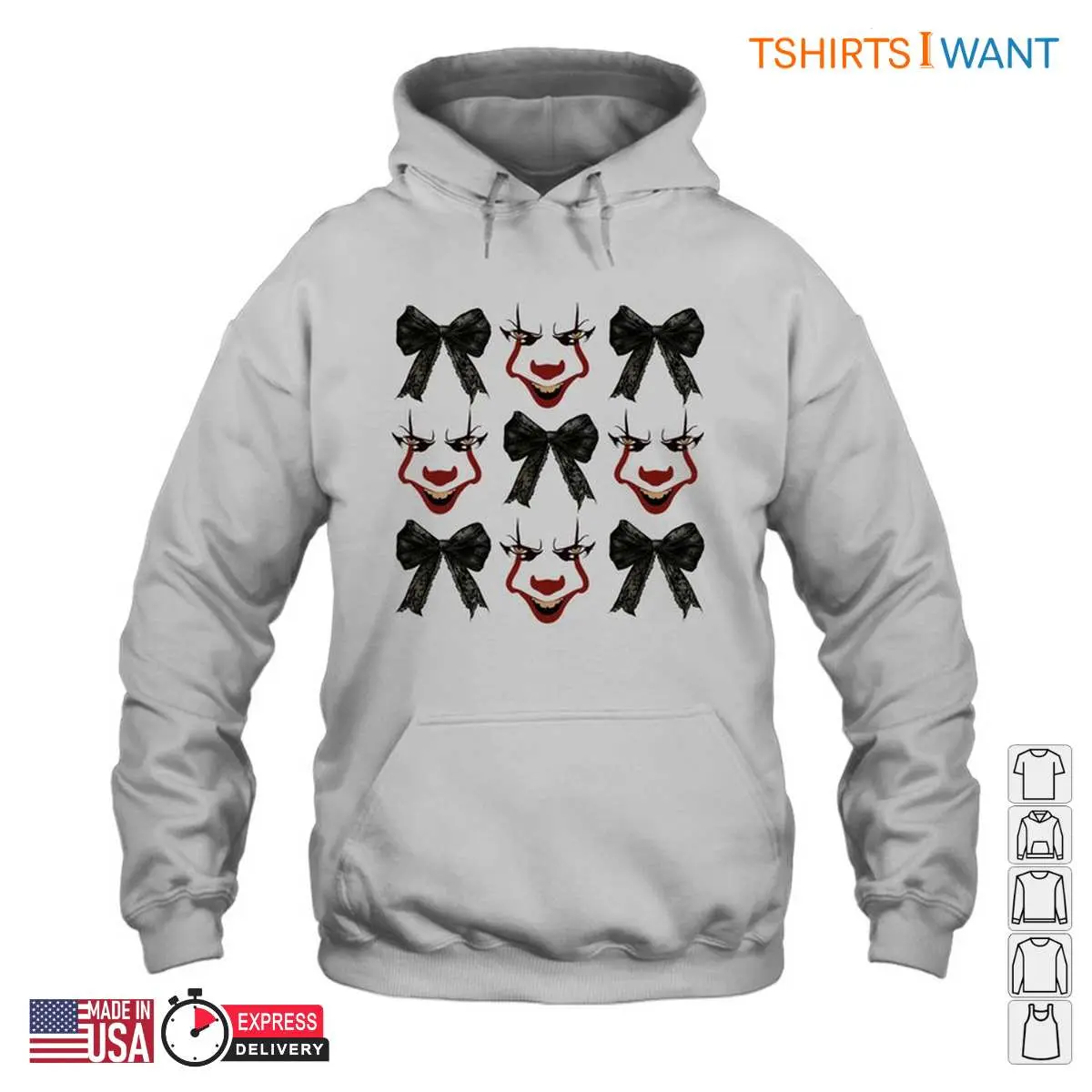 Spirit Halloween Pennywise Horror Icons Design Tee 1 1.jpg