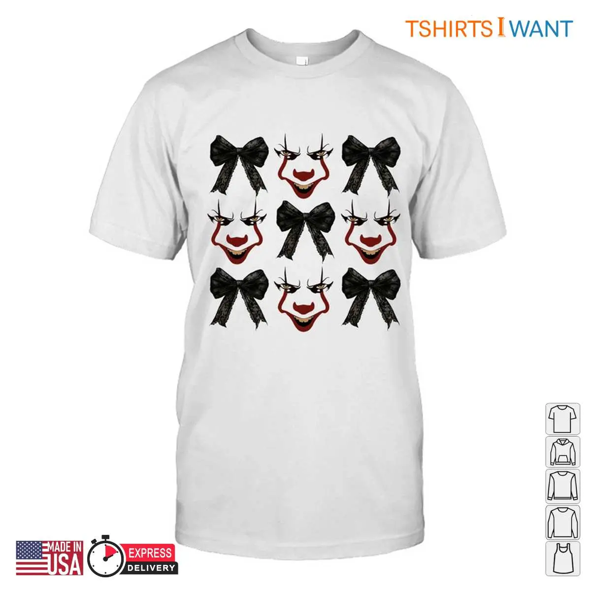 Spirit Halloween Pennywise Horror Icons Design Tee 3 1.jpg