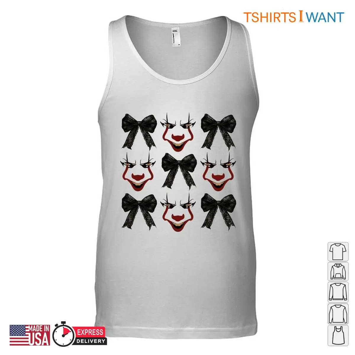 Spirit Halloween Pennywise Horror Icons Design Tee 4 1.jpg
