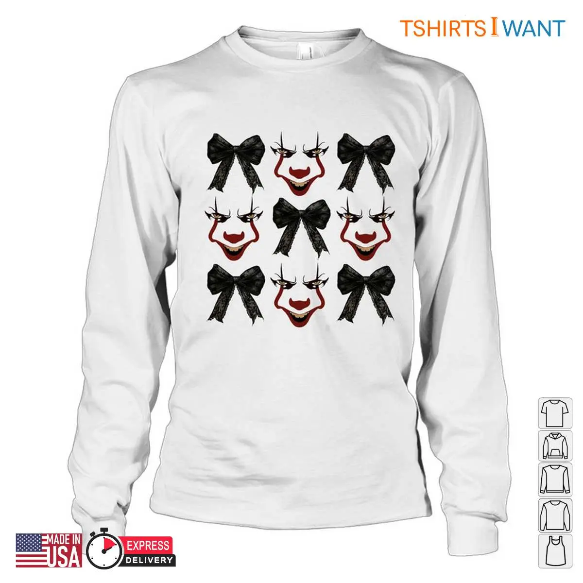 Spirit Halloween Pennywise Horror Icons Design Tee 5 1.jpg