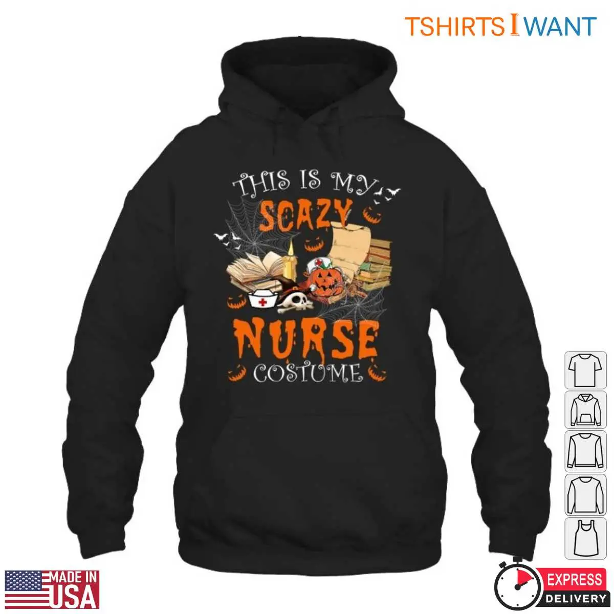 Spooky Medical Pumpkin Design Halloween Nurse T Shirt 4 1.jpg