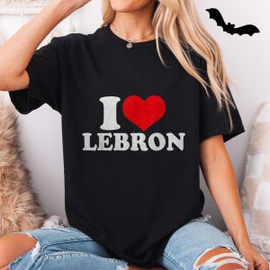 Sports Fan T shirt E28093 I Love LeBron Graphic Teepng 5.jpg