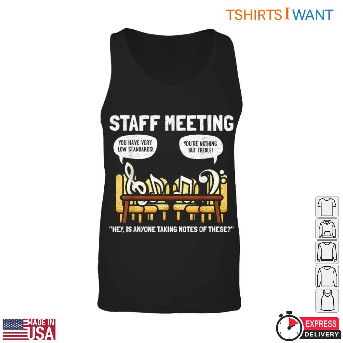 Staff Meeting Humor with Music Notes Funny Teacher T-Shirt 13 Staff Meeting Humor with Music Notes Funny Teacher T Shirt 3