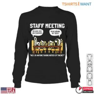 Staff Meeting Humor with Music Notes Funny Teacher T-Shirt 10 Staff Meeting Humor with Music Notes Funny Teacher T Shirt 5 1.jpg