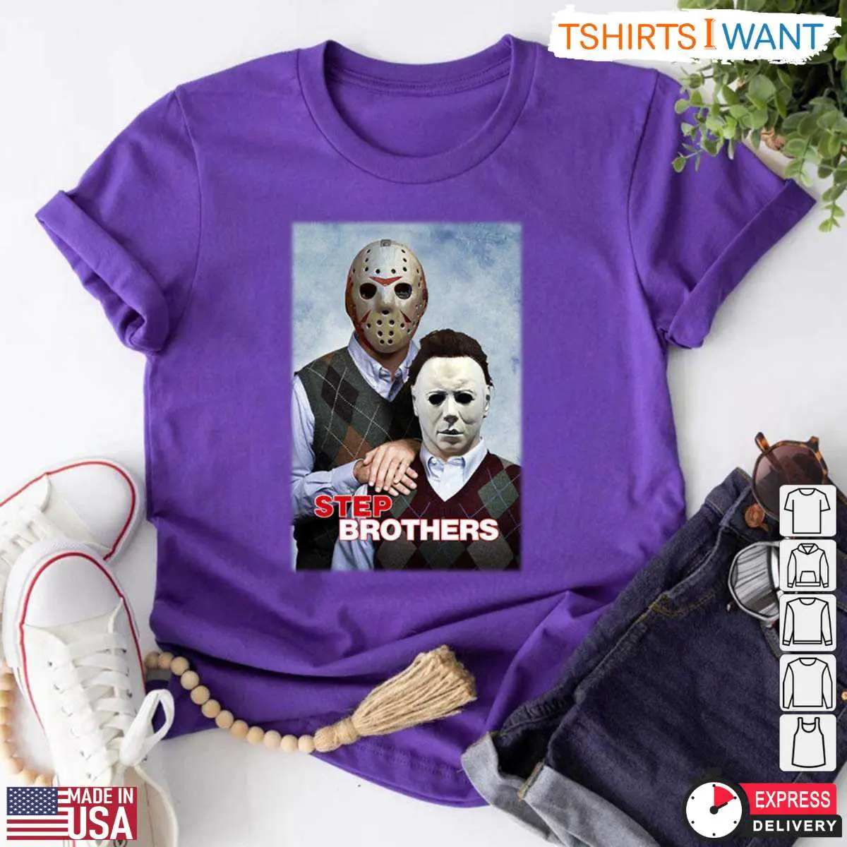 Step Brothers Halloween Jason Myers T-Shirt 3 Step Brothers Halloween Jason Myers T Shirt 3 1.jpg