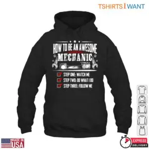 Step By Step Mechanic Guide Funny Mechanic Jokes T-Shirt 8 Step By Step Mechanic Guide Funny Mechanic Jokes T Shirt 3 1.jpg