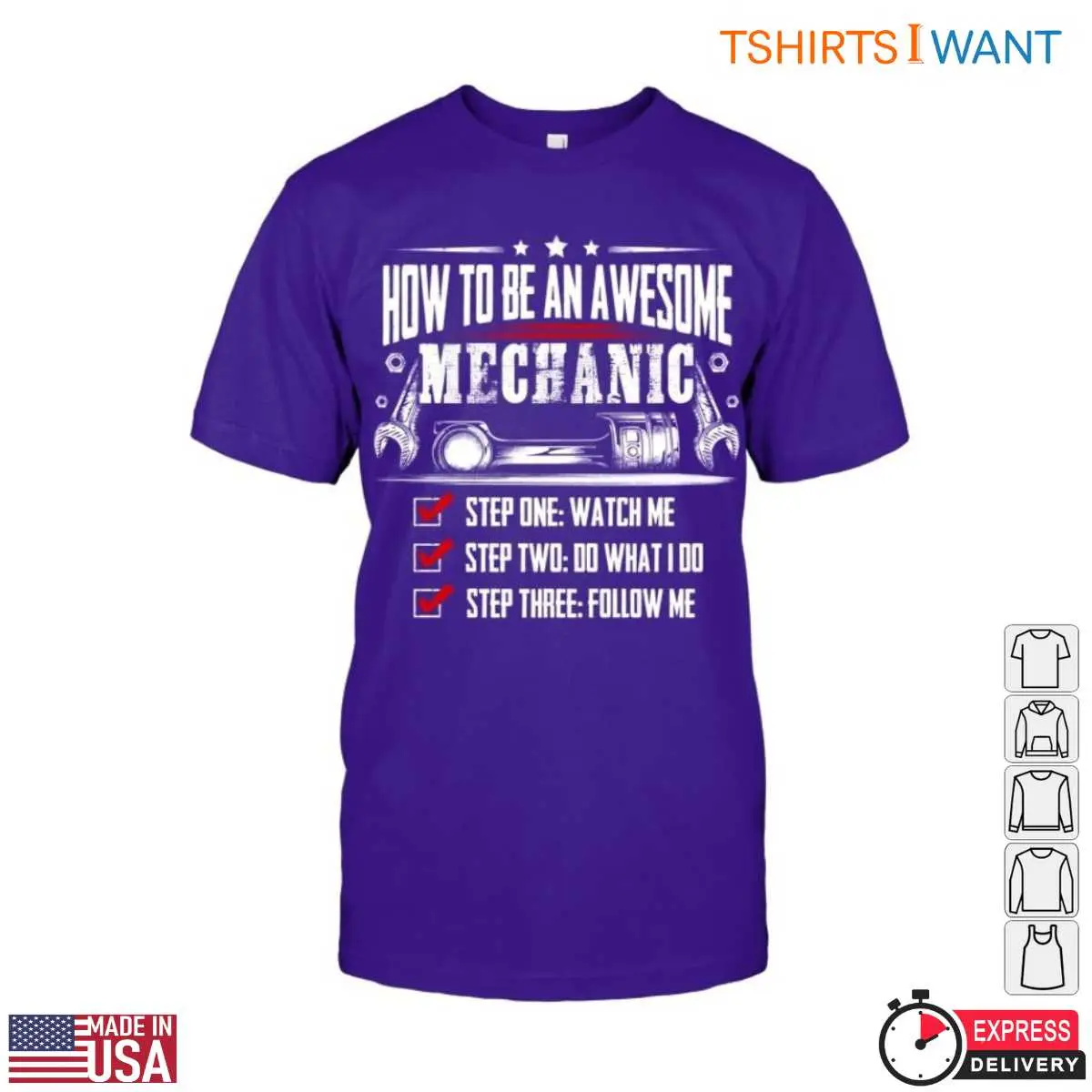 Step By Step Mechanic Guide Funny Mechanic Jokes T-Shirt 5 Step By Step Mechanic Guide Funny Mechanic Jokes T Shirt 5 1.jpg