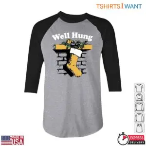 Stockings Christmas T-shirt – 'Well Hung' Fireplace Humorous Holiday 9 Stockings Christmas T Shirt Fireplace Holiday Humor 5 1.jpg