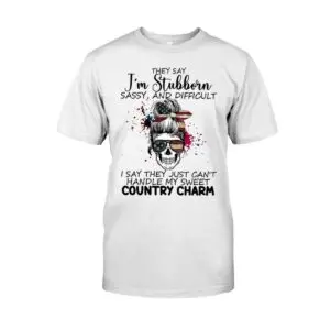 American Skull Tee – funny halloween shirts for women
