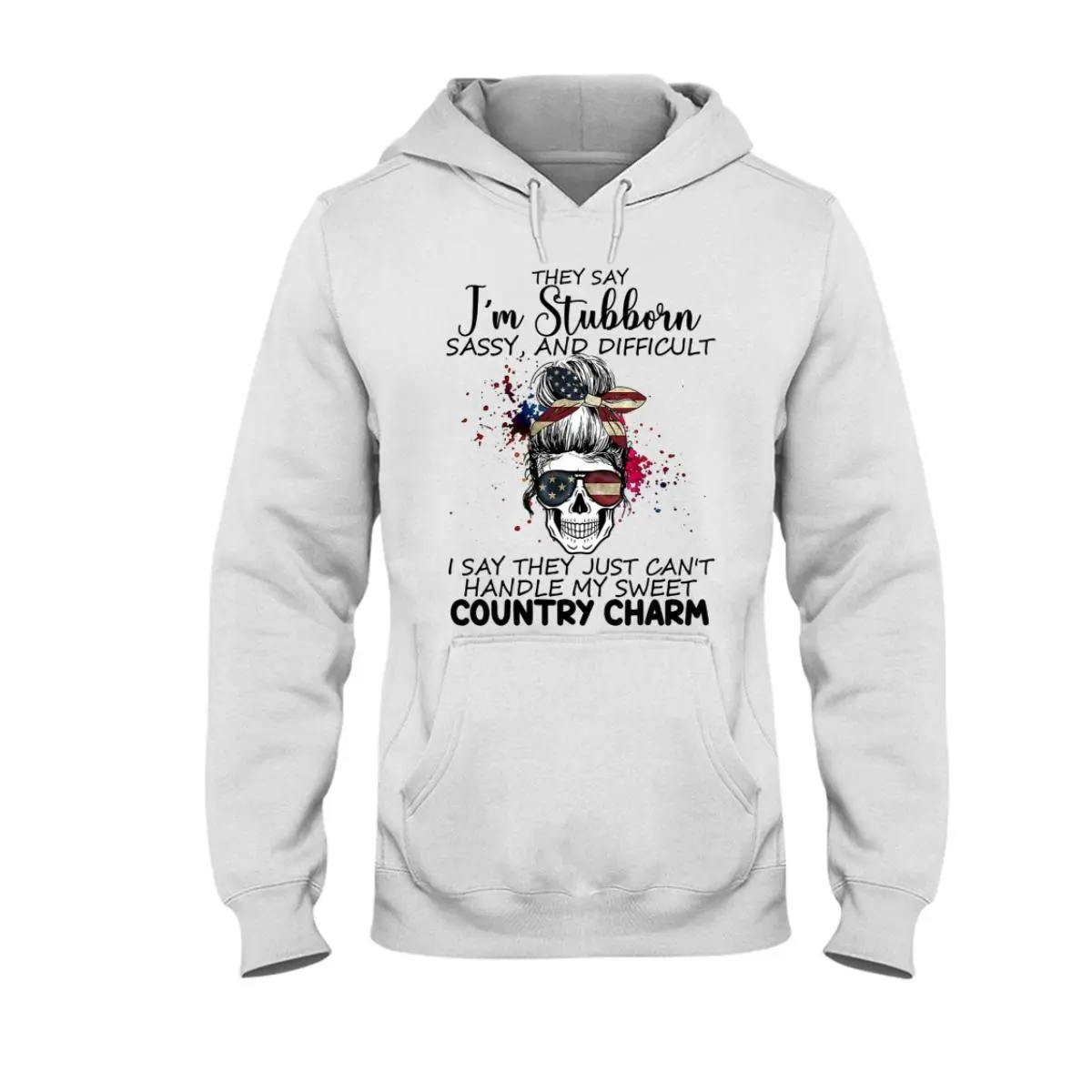 American Skull Tee – Funny Halloween Hoodie