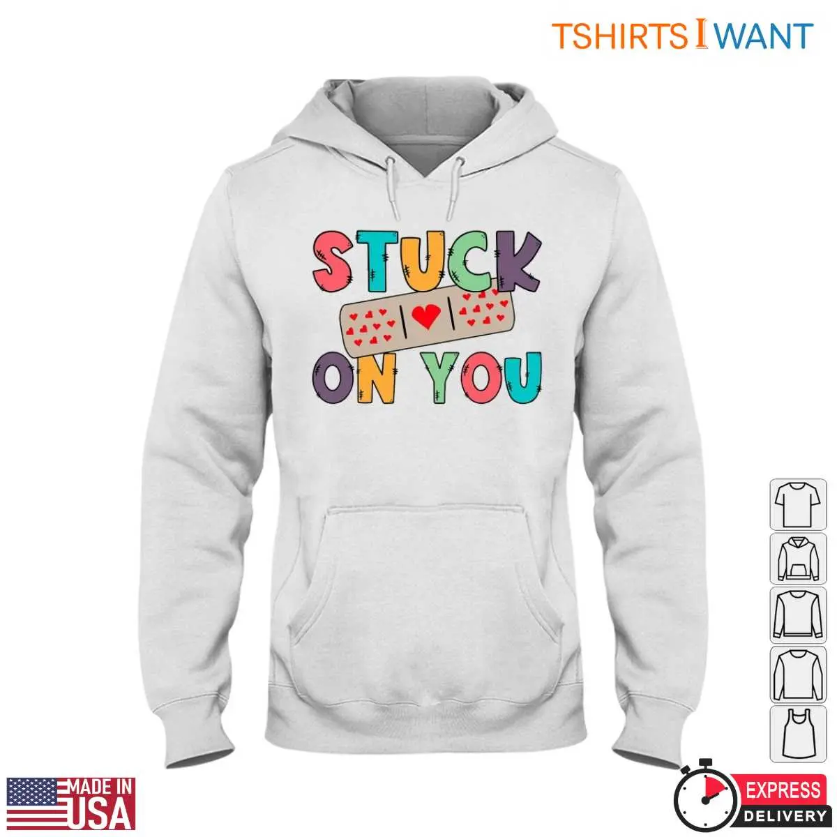 Stuck On You Band Aid Heart Tee 4 1.jpg