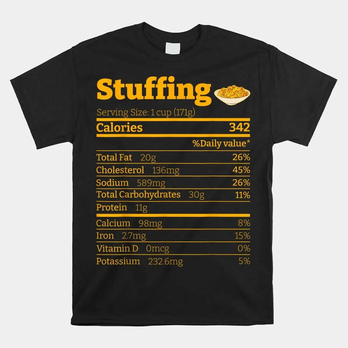 Stuffing Nutrition Facts Thanksgiving Shirt 1 1.jpg