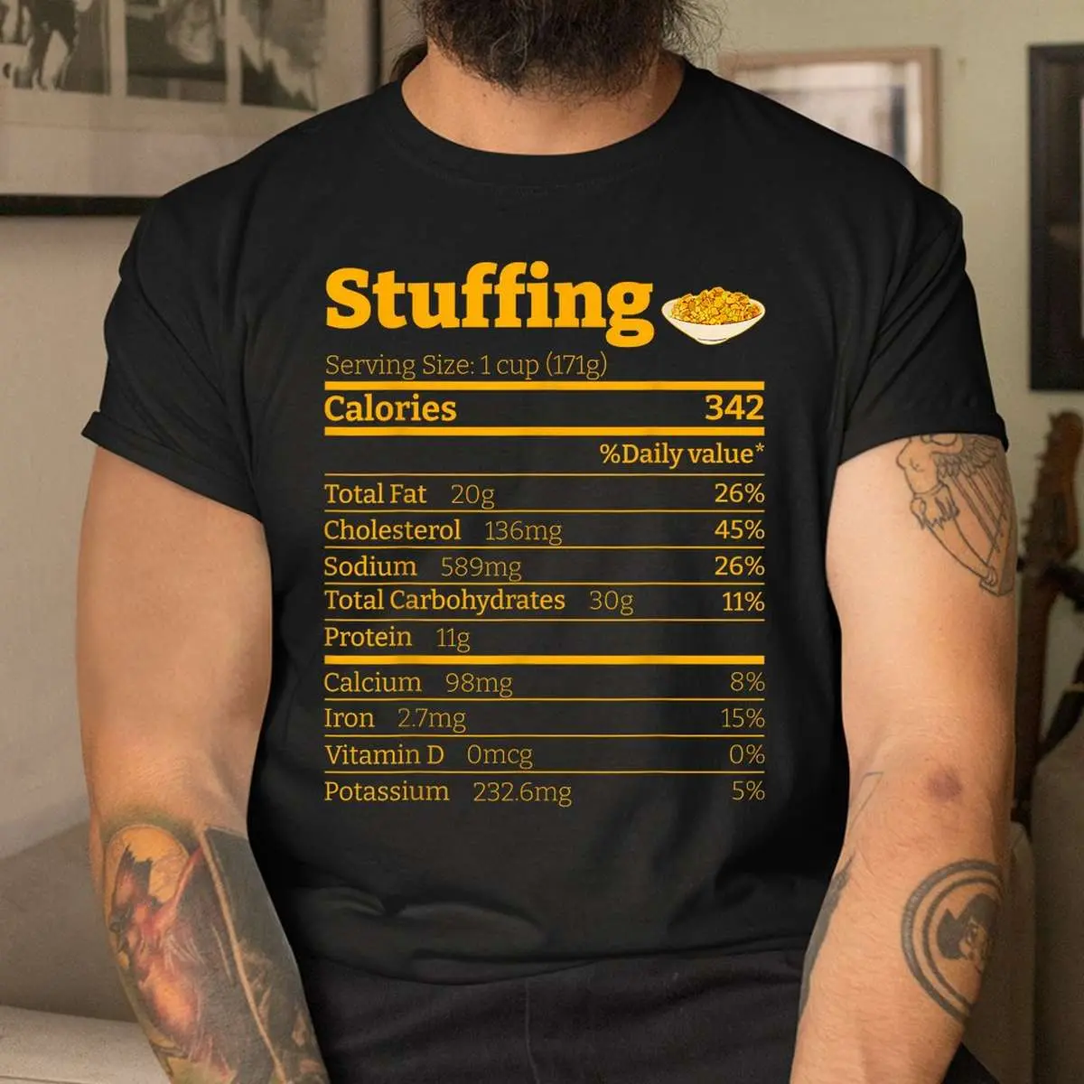 Stuffing Nutrition Facts Thanksgiving Shirt 4 1.jpg