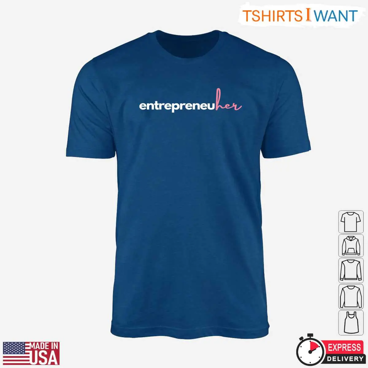 Stylish Entrepreneur Her Female Empowerment Minimalist Graphic T Shirt 4 1.jpg