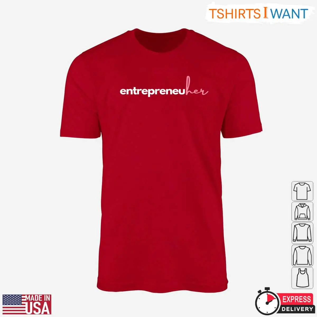 Stylish Entrepreneur Her Female Empowerment Minimalist Graphic T Shirt 6 1.jpg