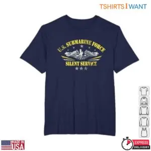 Submarine Force U.S Silent Service Navy Graphic Tee 1 1.jpg