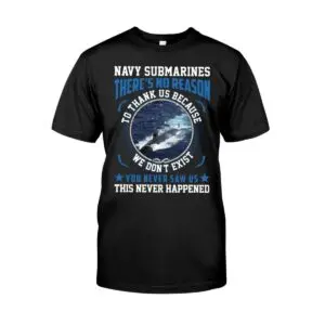 Submarine T Shirts Navy Silent Service Perfect Gift for Submarine Enthusiasts 1