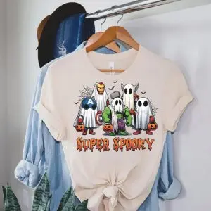 Super Spooky Heroes Shirt – Funny Ghost Avengers Halloween Costume Tee 7 Super Spooky Heroes Shirt – Funny Ghost Avengers Halloween Costume Tee 2