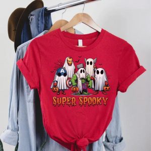 Super Spooky Heroes Shirt – Funny Ghost Avengers Halloween Costume Tee 4