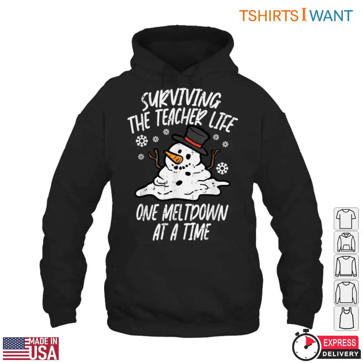 Surviving The Teacher Life One Meltdown At A Time T Shirt 4 1.jpg