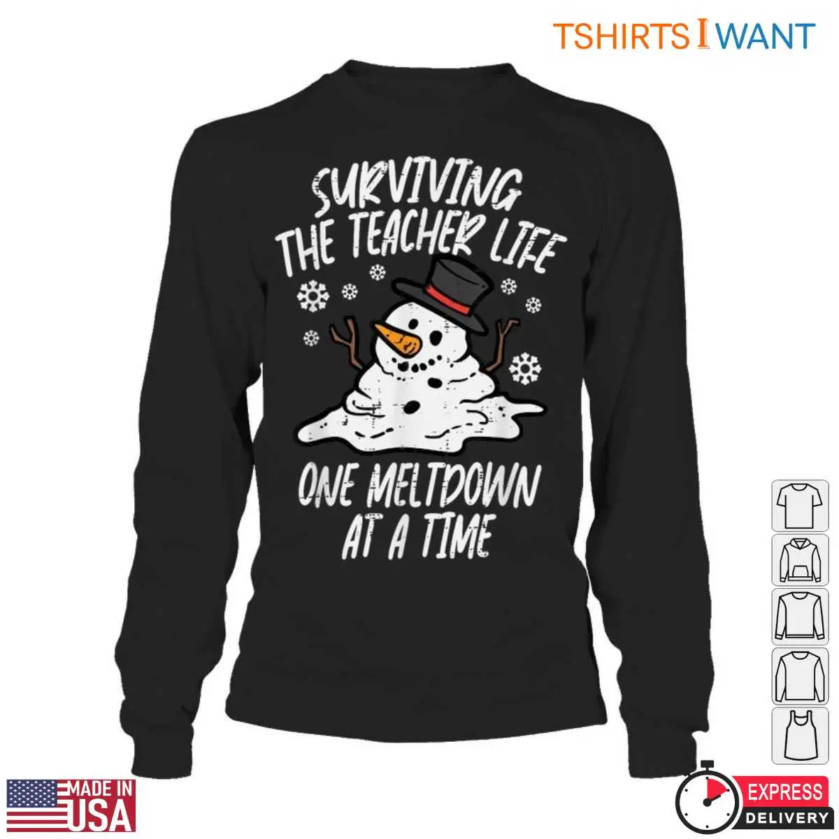 Surviving The Teacher Life One Meltdown At A Time T Shirt 5 1.jpg