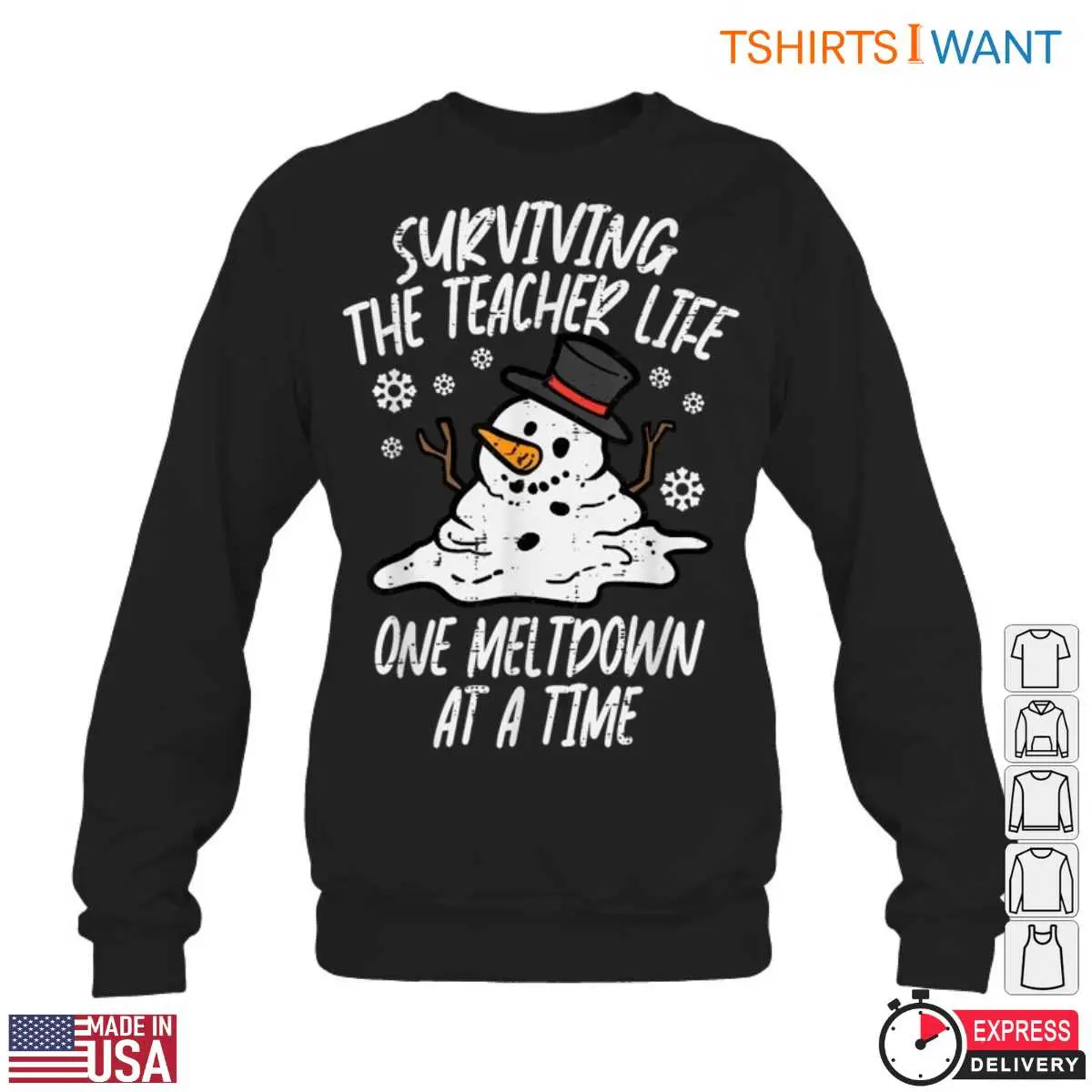Surviving The Teacher Life One Meltdown At A Time T Shirt 6 1.jpg
