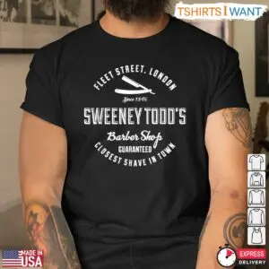Sweeney Todd Vintage Barber Shop T-Shirt 6 Sweeney Todd Vintage Barber Shop T Shirt 3 1.jpg