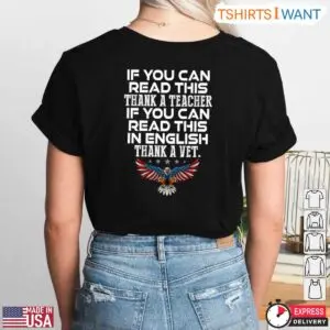 If You Can Read This Thank A Teacher - English Teacher Appreciation T-Shirt 8 Teacher Appreciation T Shirt Thank A Teacher Read English Tee 3 1.jpg