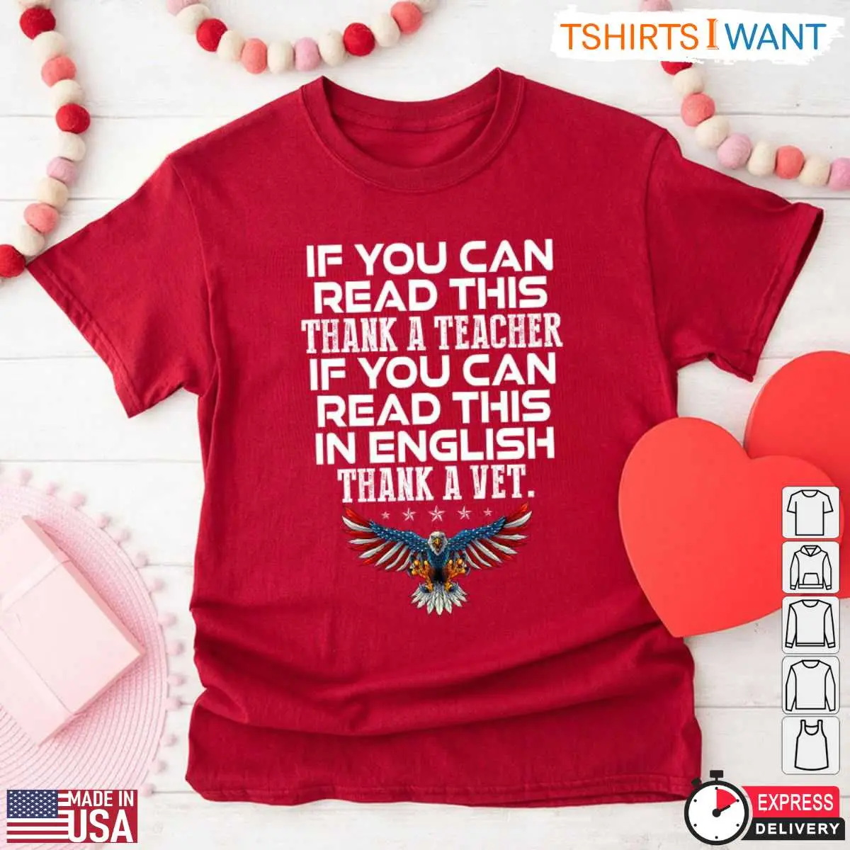 Teacher Appreciation T Shirt Thank A Teacher Read English Tee 5 1.jpg