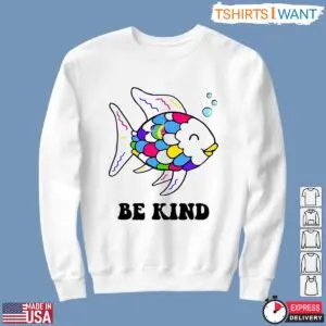 Cool Fishing Shirt - Be Kind Rainbow Fish Teacher Life Back To School Tee 9 Teacher Life Back To School Be Kind Rainbow Fish Teaching Tee 5 1.jpg