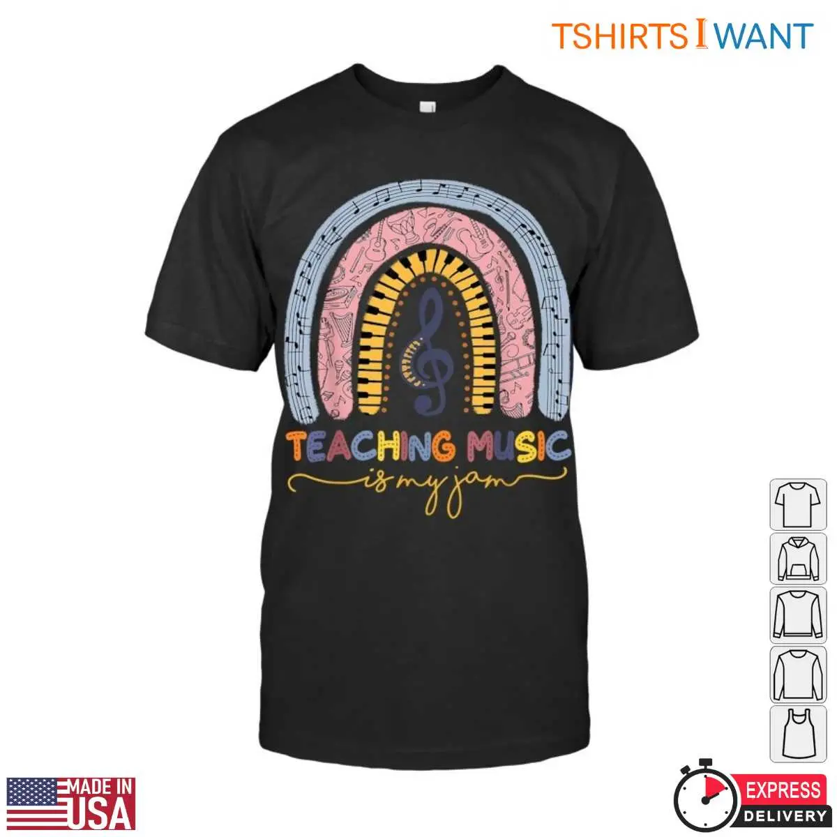 Teaching Music Is My Jam with Piano and Musical Notes Teacher T-Shirt 1 Teaching Music Is My Jam with Piano and Musical Notes Teacher T Shirt 1 1.jpg