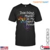 Teaching Music Is My Superpower Rainbow Music Notes Teacher T Shirt 1 1.jpg