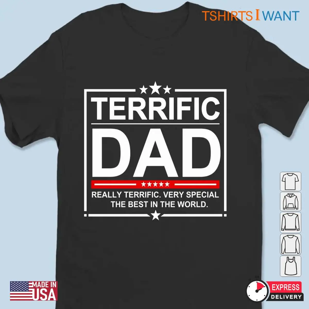 Terrific Dad: Trump Trolling Election Unisex Apparel 12 Terrific Dad Trump Trolling Election Apparel 2