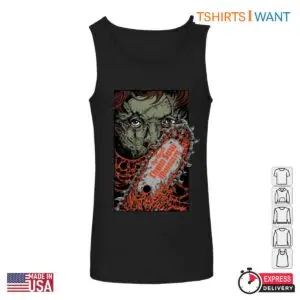 Texas Chainsaw Massacre Leatherface Chainsaw Graphic Tee - Horror Movie Art 8 Texas Chainsaw Massacre Leatherface Chainsaw Graphic Tee Horror Movie Art 4 1.jpg