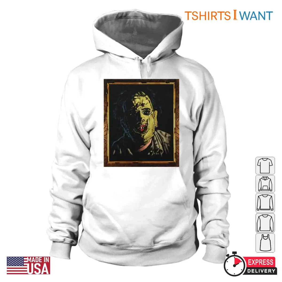 Texas Chainsaw Massacre Leatherface T Shirt Classic Horror Movie Graphic Tee 2 1.jpg