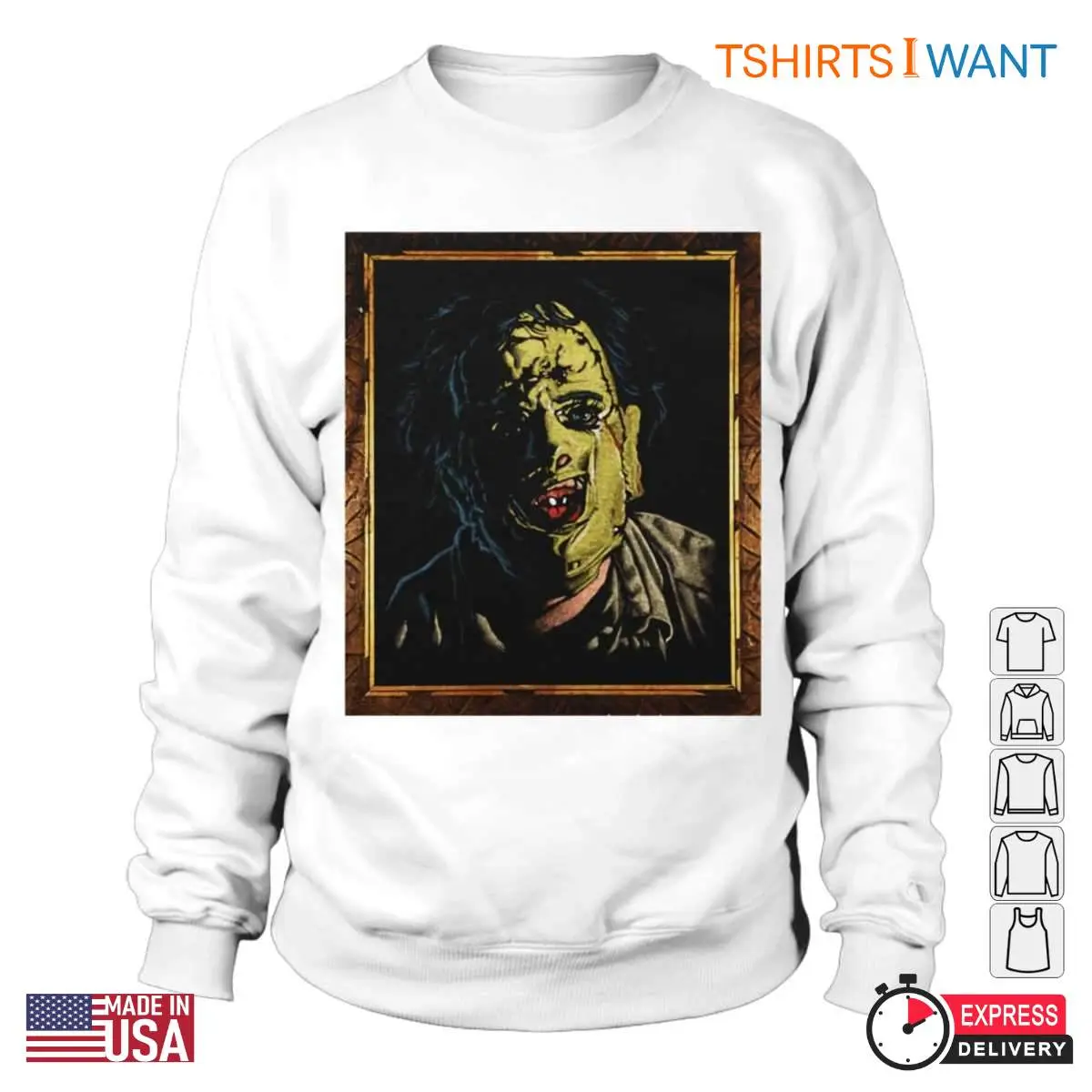 Texas Chainsaw Massacre Leatherface T Shirt Classic Horror Movie Graphic Tee 4 1.jpg