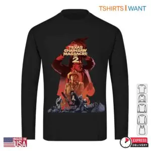 Texas Chainsaw Massacre Part 2 T-Shirt - Vintage Horror Movie Poster Design 7 Texas Chainsaw Massacre Part 2 T Shirt Vintage Horror Movie Poster Design 3 1.jpg