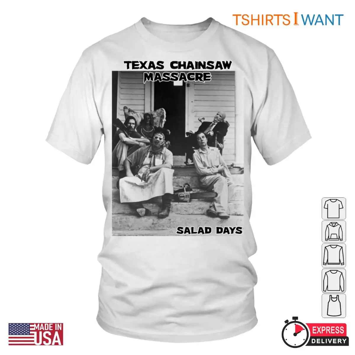 Texas Chainsaw Massacre Salad Days Vintage Horror Tee 10 Texas Chainsaw Massacre Salad Days Vintage Horror Tee