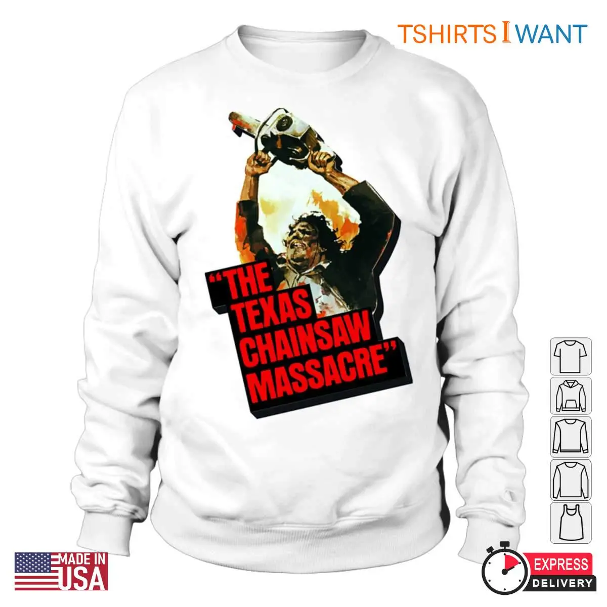Texas Chainsaw Massacre T Shirt Vintage Leatherface Horror Movie Tee 5 1.jpg
