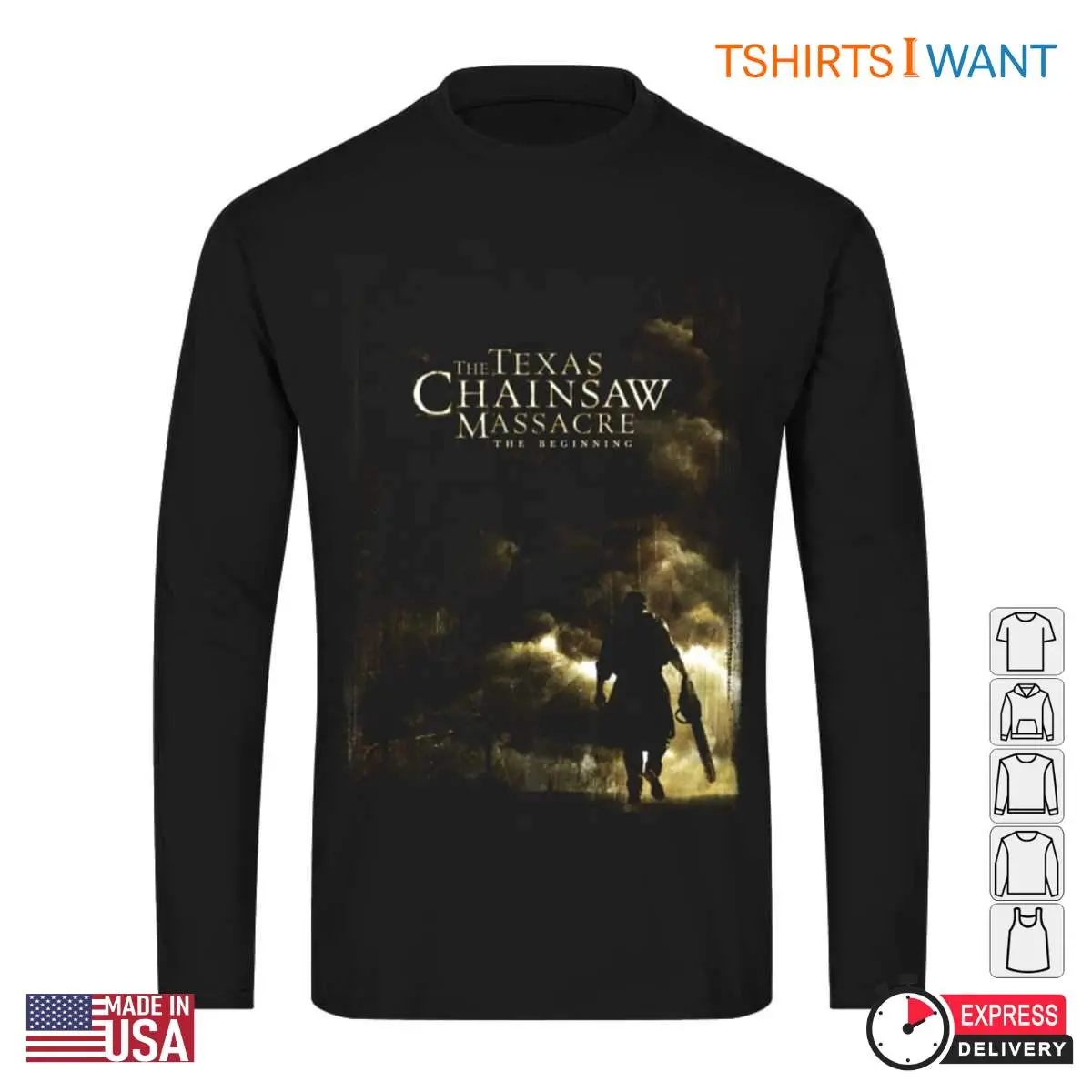 Texas Chainsaw Massacre The Beginning T Shirt Leatherface Horror Movie Fan Tee 2 1.jpg