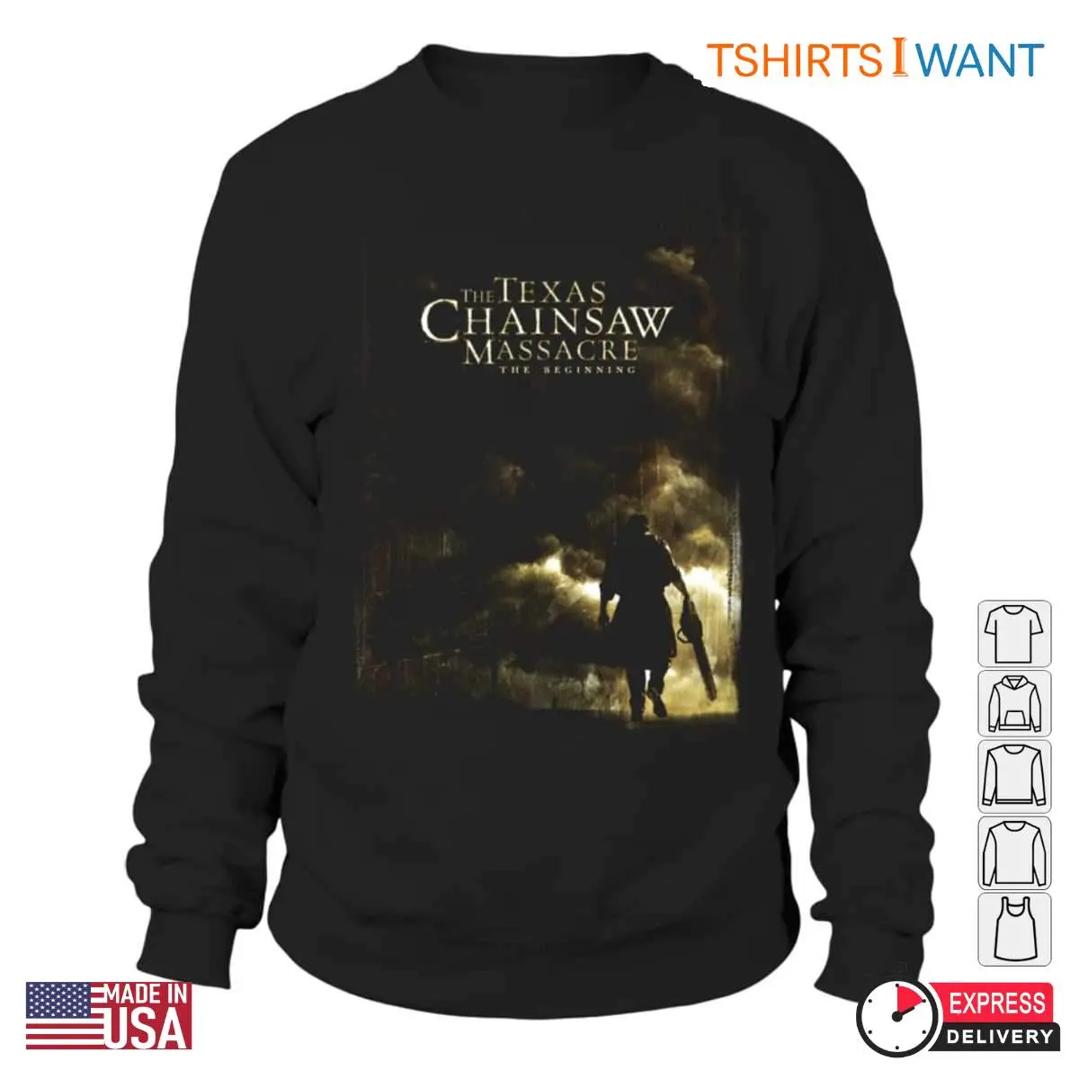 Texas Chainsaw Massacre The Beginning T Shirt Leatherface Horror Movie Fan Tee 5 1.jpg