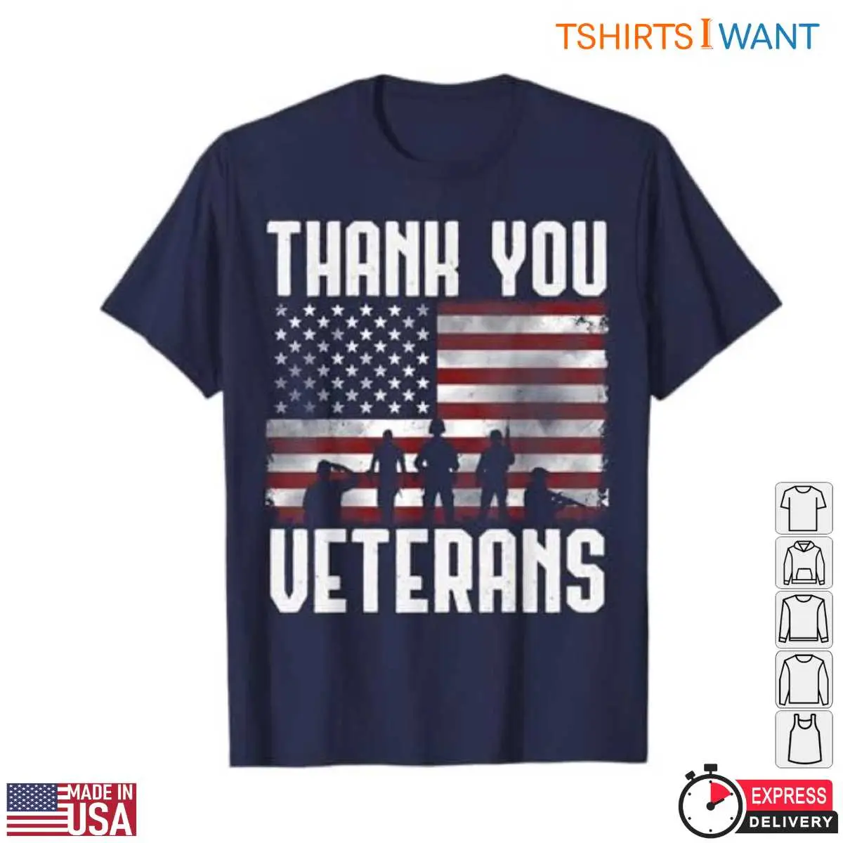 Thank You Military T-Shirt - American Flag & Veterans Tribute Graphic Tee 3 Thank You Military T Shirt American Flag Veterans Tribute 3 1.jpg