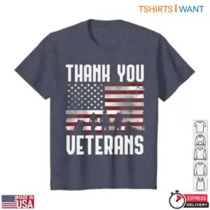 Thank You Military T-Shirt - American Flag & Veterans Tribute Graphic Tee 10 Thank You Military T Shirt American Flag Veterans Tribute 5 1.jpg