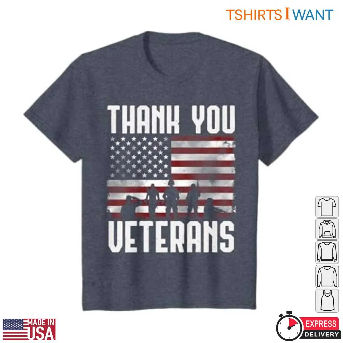 Thank You Military T-Shirt - American Flag & Veterans Tribute Graphic Tee 5 Thank You Military T Shirt American Flag Veterans Tribute 5 1.jpg