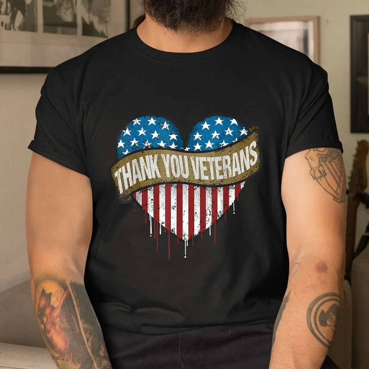 Thank You Veterans Day Flag Shirt 4 1.jpg