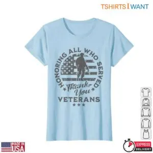 Thank You Veterans T-Shirt - Honoring All Who Served American Flag Graphic Tee 8 Thank You Veterans T Shirt Honoring All Who Served Tee 2 1.jpg