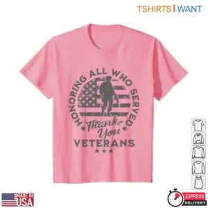 Thank You Veterans T-Shirt - Honoring All Who Served American Flag Graphic Tee 11 Thank You Veterans T Shirt Honoring All Who Served Tee 5 1.jpg