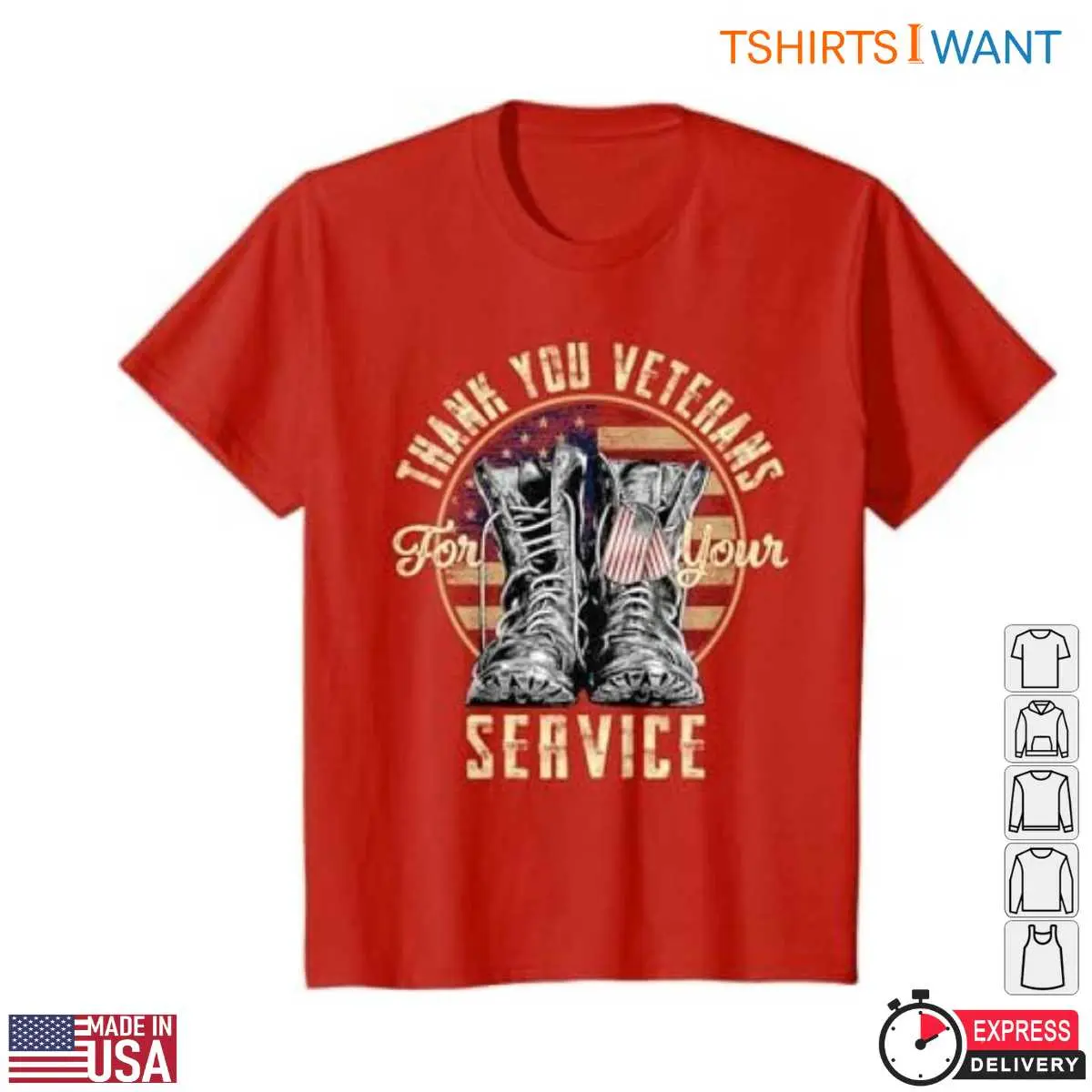 Thank You Veterans T Shirt Patriotic Boots Graphic 4 1.jpg
