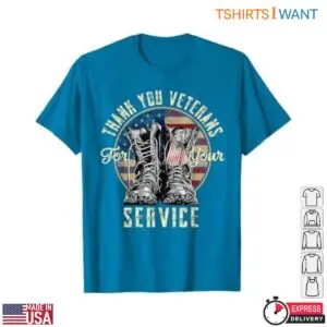 Thank You For Your Service Veterans T-Shirt - Patriotic Military Boots Graphic 11 Thank You Veterans T Shirt Patriotic Boots Graphic 6 1.jpg